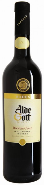 Sasbachwaldener Alde Gott Rotwein Cuvee QbA trocken "Eichenfass"