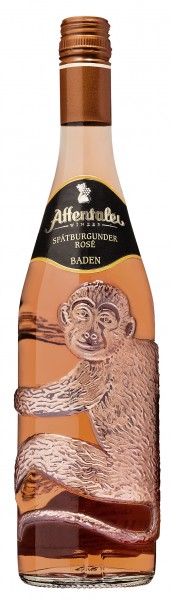 Affentaler Spätburgunder Rosé QbA in der "Affenflasche"