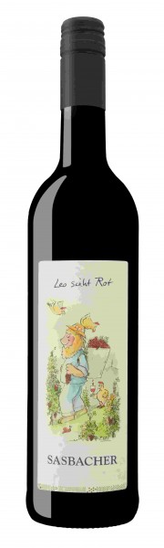 Sasbacher Leo Wein "Leo sieht ROT" Rotwein-Cuvée QbA lieblich