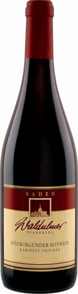 Waldulmer Pfarrberg Spätb. Rotwein Kabinett trocken
