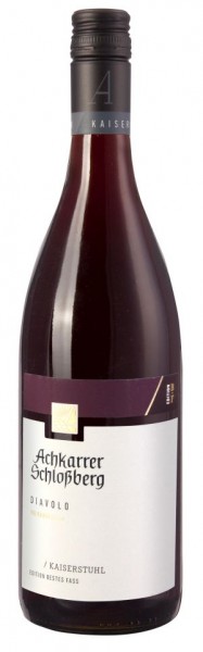 Achkarrer Schlossberg BESTES FASS Diavolo Rotwein Cuvée QbA trocken