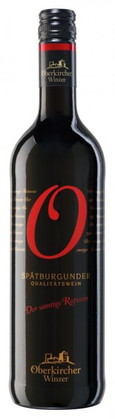 Oberkircher "O" Serie Spätburgunder Rotwein QbA feinherb