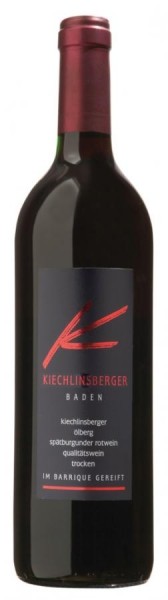 Kiechlinsberger Ölberg Spätburgunder Rotwein QbA trocken -Barrique-