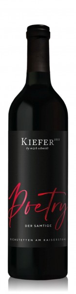 Kiefer Poetry Rotwein-Cuvée QbA halbtrocken