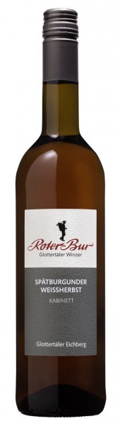 Glottertäler Roter Bur Eichberg Spätburgunder Weißherbst Kabinett