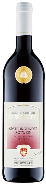 Oberrotweiler Spätb. Rotwein QbA trocken
