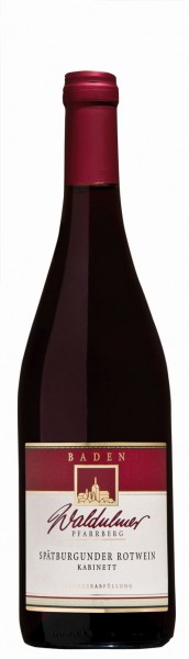 Waldulmer Pfarrberg Spätb. Rotwein Kabinett