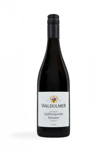 Waldulmer Pfarrberg Spätburgunder Rotwein Kabinett