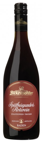 Bickensohler Herrenstück Spätb. Rotwein QbA trocken