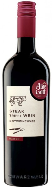 Alde Gott "Steak trifft Wein" Rotwein Cuveé QbA halbtrocken