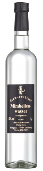 Herp Badisches Mirabellenwasser 42% Vol.