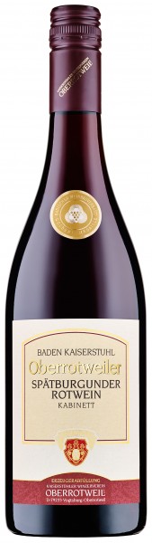 Oberrotweiler Spätb. Rotwein Kabinett