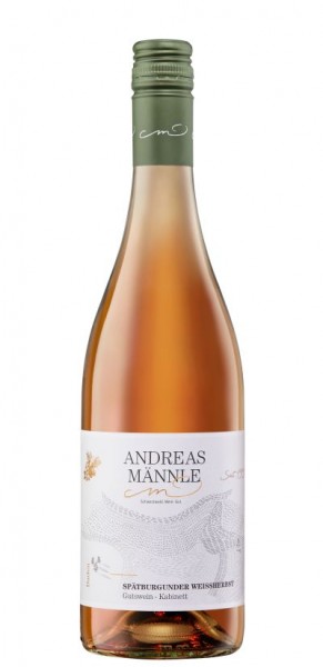 Durbacher Bienengarten (Weingut Andreas Männle) Spätburgunder Weißherbst Kabinett halbtrocken