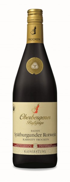 Oberbergener Baßgeige Spätb. Rotwein Kabinett trocken