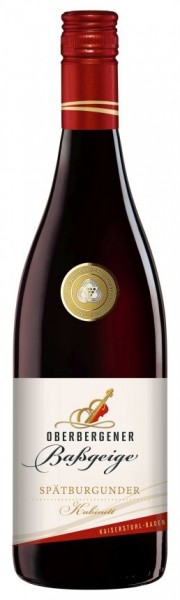 Oberbergener Baßgeige Spätb. Rotwein Kabinett